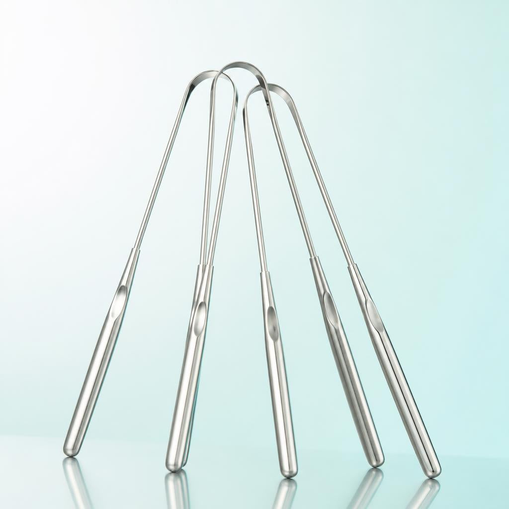 Raspador lingual de acero inoxidable Scrubsdental Fresh